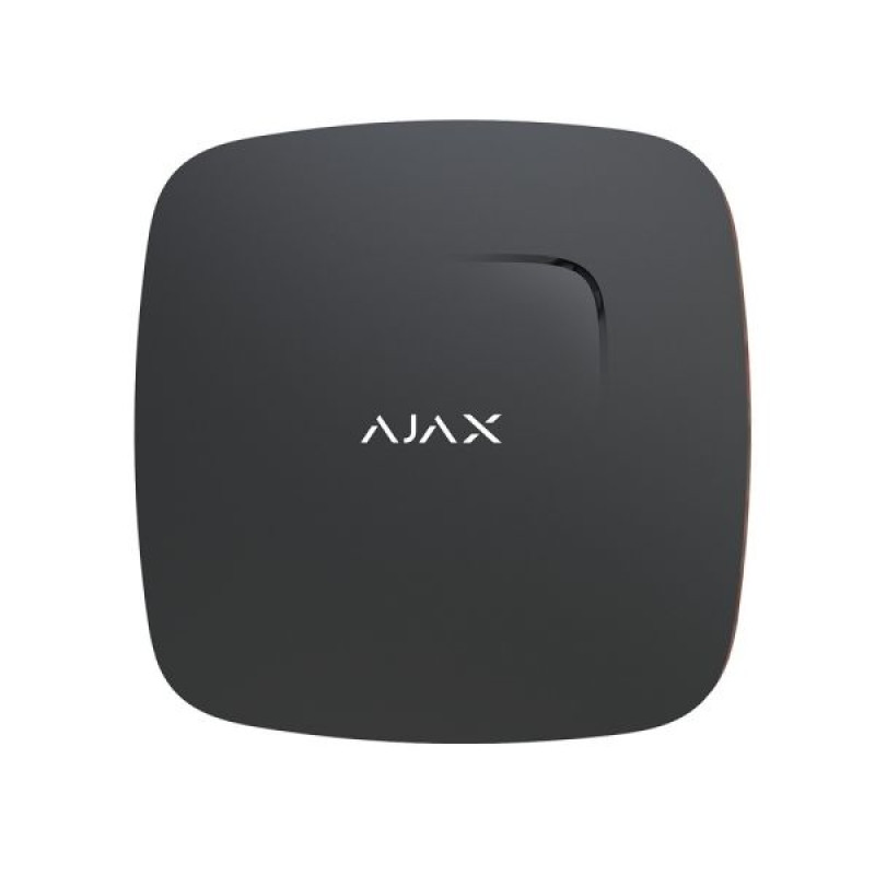 Купити Бездротовий датчик диму Ajax FireProtect (8EU) UA black. Системи безпеки для дому та офісу. Магазин RG-Group. Системи відеонагляду та охоронні сигналізації. Продаж та послуги встановлення