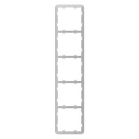 Купити Рамка Ajax Frame (5 seats) vertical для п'яти розеток або вимикачів. Системи безпеки для дому та офісу. Магазин RG-Group. Системи відеонагляду та охоронні сигналізації. Продаж та послуги встановлення