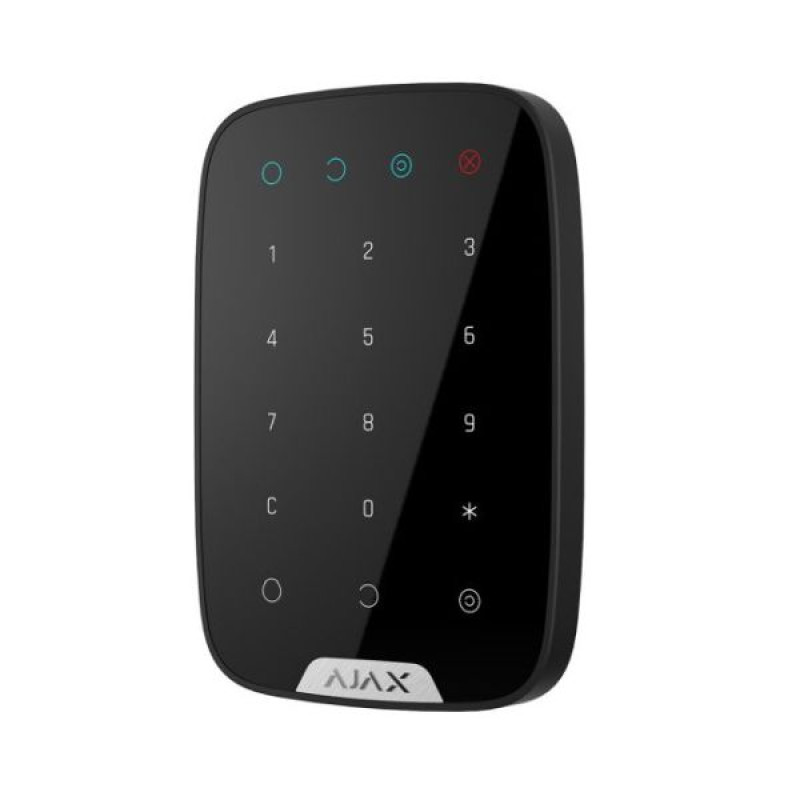 Бездротова сенсорна клавіатура Ajax Keypad black