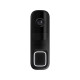 Купити Відеодзвінок Ajax DoorBell black з вбудованим штучним інтелектом, ІЧ-сенсором та керуванням у застосунках. Системи безпеки для дому та офісу. Магазин RG-Group. Системи відеонагляду та охоронні сигналізації. Продаж та послуги встановлення