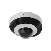 Купити IP-відеокамера Ajax DomeCam Mini (8 Мп/2.8 мм) white, дротова з роздільною здатністю 8 Мп і кутом огляду до 110°. Системи безпеки для дому та офісу. Магазин RG-Group. Системи відеонагляду та охоронні сигналізації. Продаж та послуги встановлення
