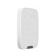 Купити Бездротова сенсорна клавіатура Ajax Keypad Plus (8EU) white зі зчитувачем карток Pass і брелоків Tag. Системи безпеки для дому та офісу. Магазин RG-Group. Системи відеонагляду та охоронні сигналізації. Продаж та послуги встановлення