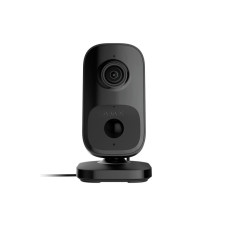 Купити Wi-Fi камера відеоспостереження Ajax IndoorCam black з ІЧ датчиком руху та вбудованим ШІ. Системи безпеки для дому та офісу. Магазин RG-Group. Системи відеонагляду та охоронні сигналізації. Продаж та послуги встановлення