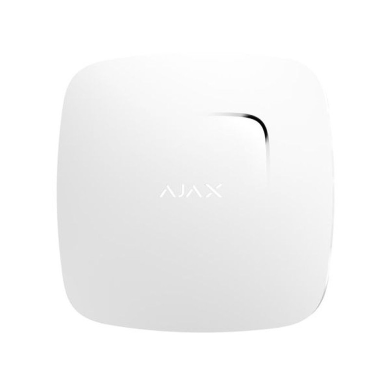 Купити Бездротовий датчик диму і чадного газу Ajax FireProtect Plus (8EU) UA white. Системи безпеки для дому та офісу. Магазин RG-Group. Системи відеонагляду та охоронні сигналізації. Продаж та послуги встановлення