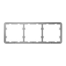 Купити Рамка Ajax Frame (3 seats) для трьох розеток або вимикачів. Системи безпеки для дому та офісу. Магазин RG-Group. Системи відеонагляду та охоронні сигналізації. Продаж та послуги встановлення