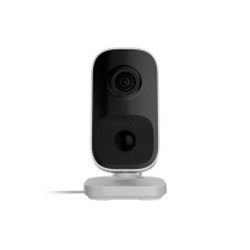Купити Wi-Fi камера відеоспостереження Ajax IndoorCam white з ІЧ датчиком руху та вбудованим ШІ. Системи безпеки для дому та офісу. Магазин RG-Group. Системи відеонагляду та охоронні сигналізації. Продаж та послуги встановлення