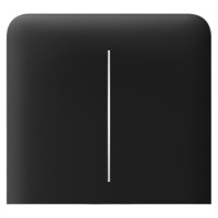 Купити Кнопка Ajax SideButton (2-gang) vertical black для двоклавішного вимикача. Системи безпеки для дому та офісу. Магазин RG-Group. Системи відеонагляду та охоронні сигналізації. Продаж та послуги встановлення
