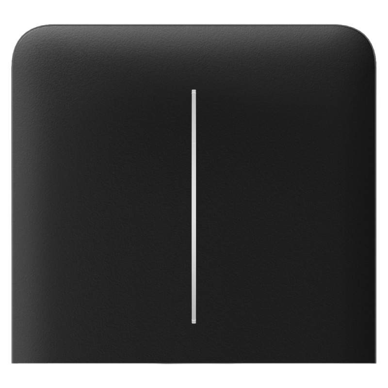Купити Кнопка Ajax SideButton (2-gang) vertical black для двоклавішного вимикача. Системи безпеки для дому та офісу. Магазин RG-Group. Системи відеонагляду та охоронні сигналізації. Продаж та послуги встановлення