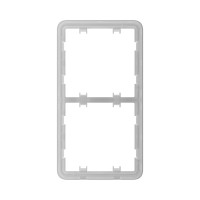 Купити Рамка Ajax Frame (2 seats) vertical для двох розеток або вимикачів. Системи безпеки для дому та офісу. Магазин RG-Group. Системи відеонагляду та охоронні сигналізації. Продаж та послуги встановлення