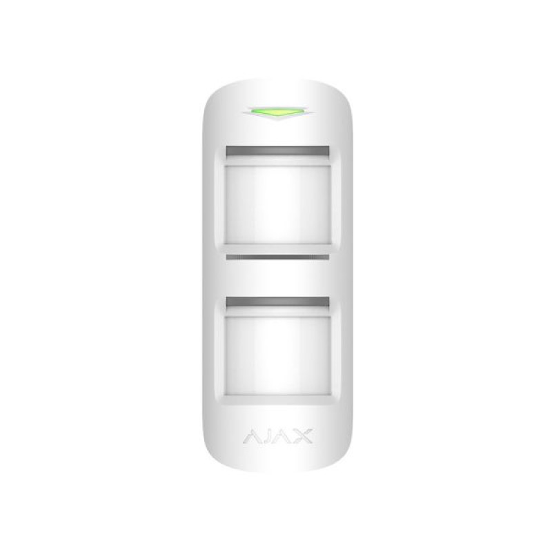 Купити Бездротовий вуличний датчик руху Ajax MotionProtect Outdoor white. Системи безпеки для дому та офісу. Магазин RG-Group. Системи відеонагляду та охоронні сигналізації. Продаж та послуги встановлення