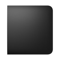 Купити Кнопка Ajax SideButton (1-gang/2-way) black для одноклавішного або прохідного вимикача. Системи безпеки для дому та офісу. Магазин RG-Group. Системи відеонагляду та охоронні сигналізації. Продаж та послуги встановлення