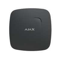Купити Бездротовий датчик диму і чадного газу Ajax FireProtect Plus black (with CO). Системи безпеки для дому та офісу. Магазин RG-Group. Системи відеонагляду та охоронні сигналізації. Продаж та послуги встановлення
