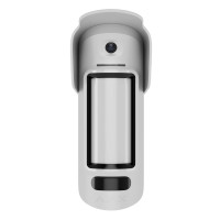 Купити Бездротовий вуличний датчик руху Ajax MotionCam Outdoor HighMount (PhOD) Jeweller White з фотофіксацією за тривогою та за запитом. Системи безпеки для дому та офісу. Магазин RG-Group. Системи відеонагляду та охоронні сигналізації. Продаж та послуги встановлення