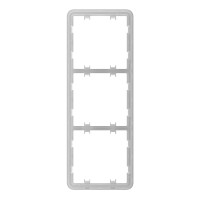 Купити Рамка Ajax Frame (3 seats) vertical для трьох розеток або вимикачів. Системи безпеки для дому та офісу. Магазин RG-Group. Системи відеонагляду та охоронні сигналізації. Продаж та послуги встановлення