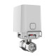 Купити Кран перекриття води Ajax WaterStop 1/2" white з дистанційним керуванням. Системи безпеки для дому та офісу. Магазин RG-Group. Системи відеонагляду та охоронні сигналізації. Продаж та послуги встановлення