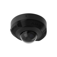 Купити IP-відеокамера Ajax DomeCam Mini (5 Мп/2.8 мм) black, дротова з роздільною здатністю 5 Мп і кутом огляду до 110°. Системи безпеки для дому та офісу. Магазин RG-Group. Системи відеонагляду та охоронні сигналізації. Продаж та послуги встановлення