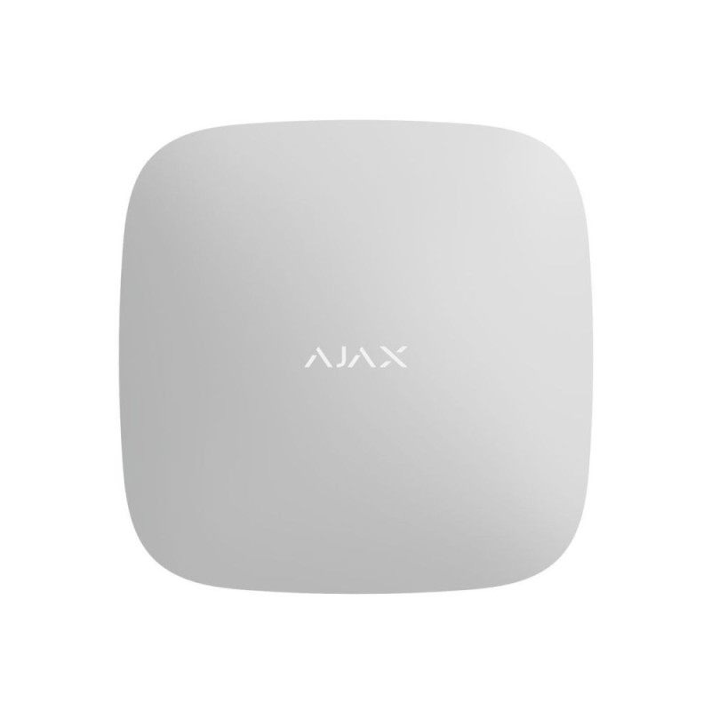 Купити Інтелектуальна централь Ajax Hub 2 Plus (8EU/ECG) UA white з підтримкою 2 SIM-карт, LTE і Wi-Fi, підтримкою датчиків з фотофіксацією тривог. Системи безпеки для дому та офісу. Магазин RG-Group. Системи відеонагляду та охоронні сигналізації. Продаж та послуги встановлення