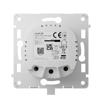 Купити Реле Ajax LightCore (Dimmer) для димерного вимикача. Системи безпеки для дому та офісу. Магазин RG-Group. Системи відеонагляду та охоронні сигналізації. Продаж та послуги встановлення