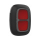Купити Бездротова екстрена кнопка Ajax DoubleButton (8EU) ASP black з захистом від випадкових натискань. Системи безпеки для дому та офісу. Магазин RG-Group. Системи відеонагляду та охоронні сигналізації. Продаж та послуги встановлення