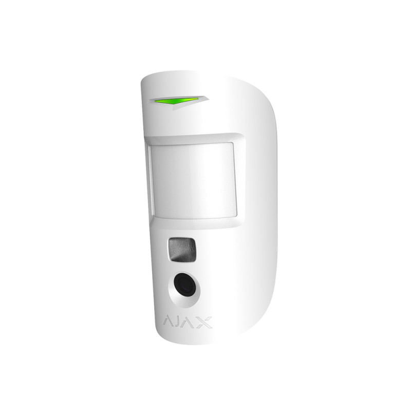 Комплект бездротової сигналізації Ajax StarterKit Cam Plus HDR White — Wi-Fi, 2G/3G/4G, Ethernet, фотоверифікація тривог