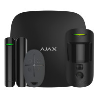 Купити Комплект бездротової сигналізації Ajax StarterKit Cam Plus black з фотоверифікацією тривог і підтримкою LTE. Системи безпеки для дому та офісу. Магазин RG-Group. Системи відеонагляду та охоронні сигналізації. Продаж та послуги встановлення