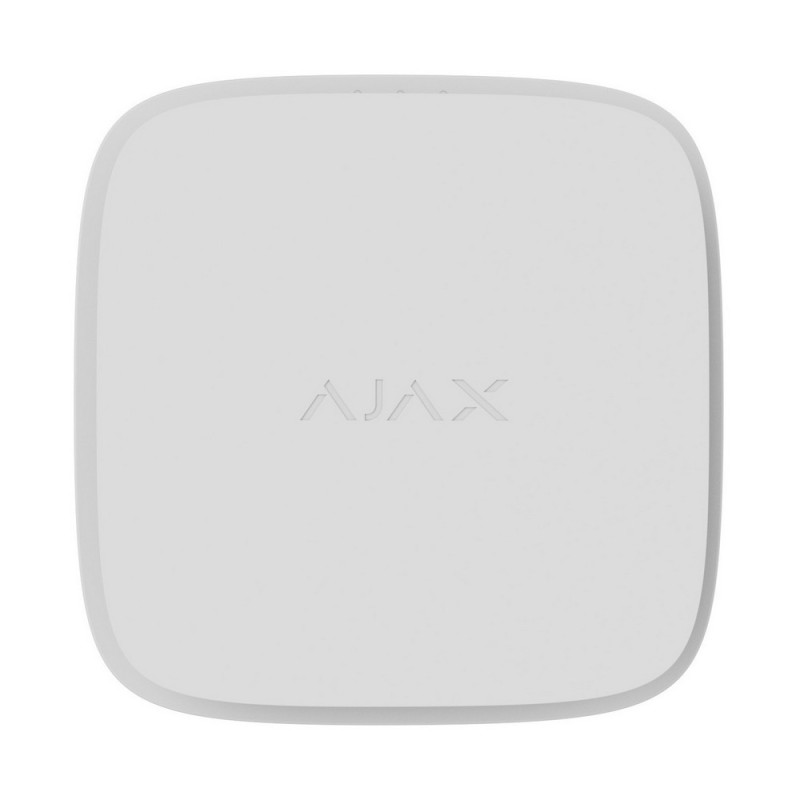 Купити Бездротовий пожежний датчик Ajax FireProtect 2 SB white з сенсором температури з вбудованими батареями. Системи безпеки для дому та офісу. Магазин RG-Group. Системи відеонагляду та охоронні сигналізації. Продаж та послуги встановлення