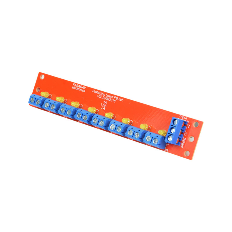 Купити Плата захисту Faraday Electronics Protection board на 8 каналів. Системи безпеки для дому та офісу. Магазин RG-Group. Системи відеонагляду та охоронні сигналізації. Продаж та послуги встановлення