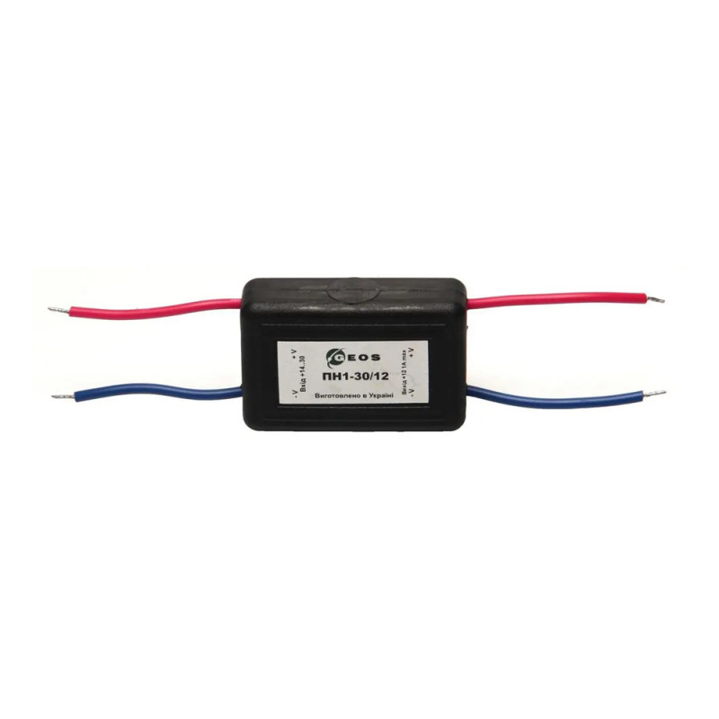 Купити Перетворювач імпульсний понижуючий ПН1-30/12 (OMEGA D-3001-12). Системи безпеки для дому та офісу. Магазин RG-Group. Системи відеонагляду та охоронні сигналізації. Продаж та послуги встановлення