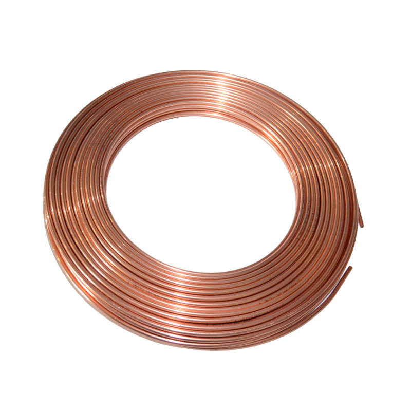 Купити Труба мідна HALCOR (12,7*0,81) – 1/2", T=0,81мм, бухта L=50м. Системи безпеки для дому та офісу. Магазин RG-Group. Системи відеонагляду та охоронні сигналізації. Продаж та послуги встановлення