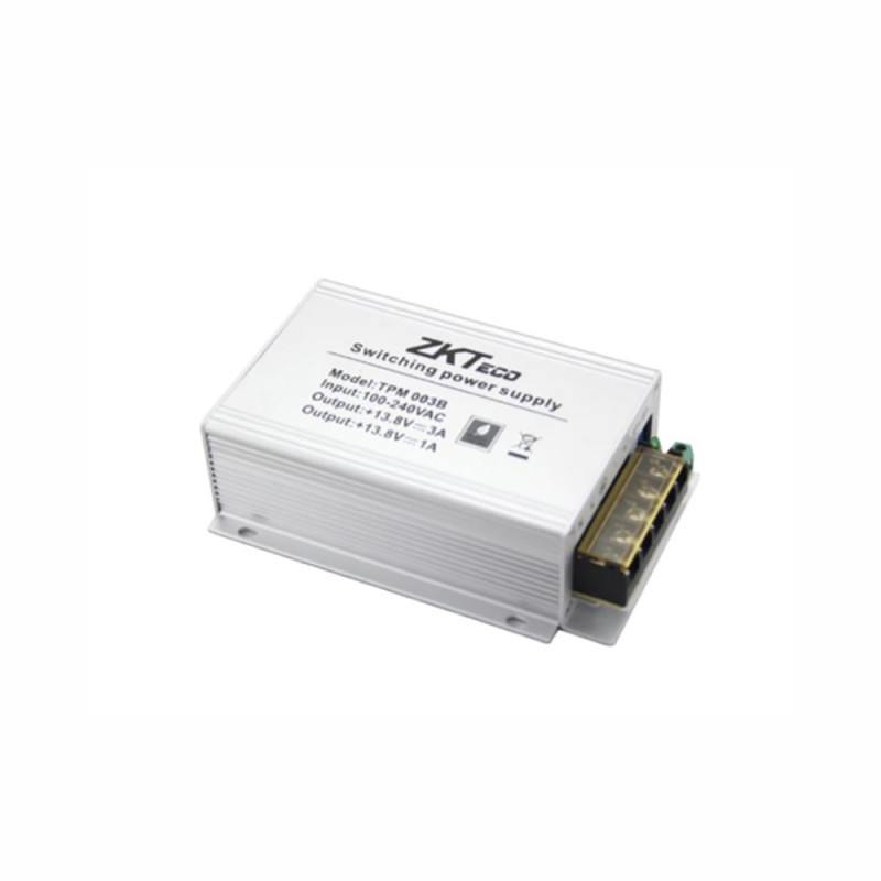 Купити Джерело живлення для контролерів ZKTeco Power Supply TPM003B. Системи безпеки для дому та офісу. Магазин RG-Group. Системи відеонагляду та охоронні сигналізації. Продаж та послуги встановлення
