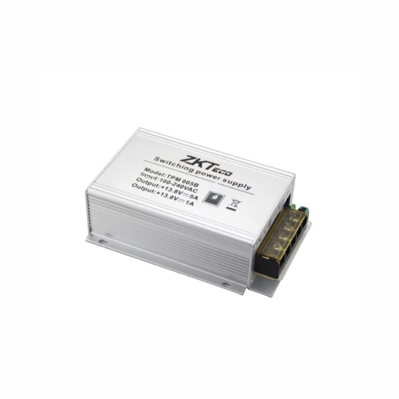 Купити Джерело живлення для контролерів ZKTeco Power Supply TPM005B. Системи безпеки для дому та офісу. Магазин RG-Group. Системи відеонагляду та охоронні сигналізації. Продаж та послуги встановлення