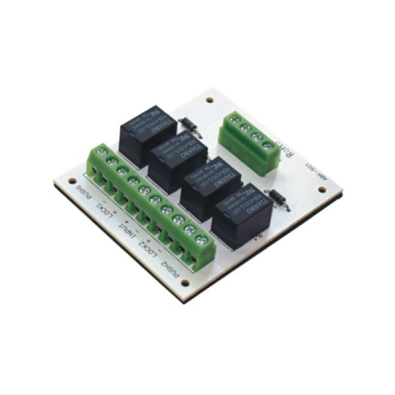 Купити Релейний модуль PCB-501 на дві двері (шлюз). Системи безпеки для дому та офісу. Магазин RG-Group. Системи відеонагляду та охоронні сигналізації. Продаж та послуги встановлення