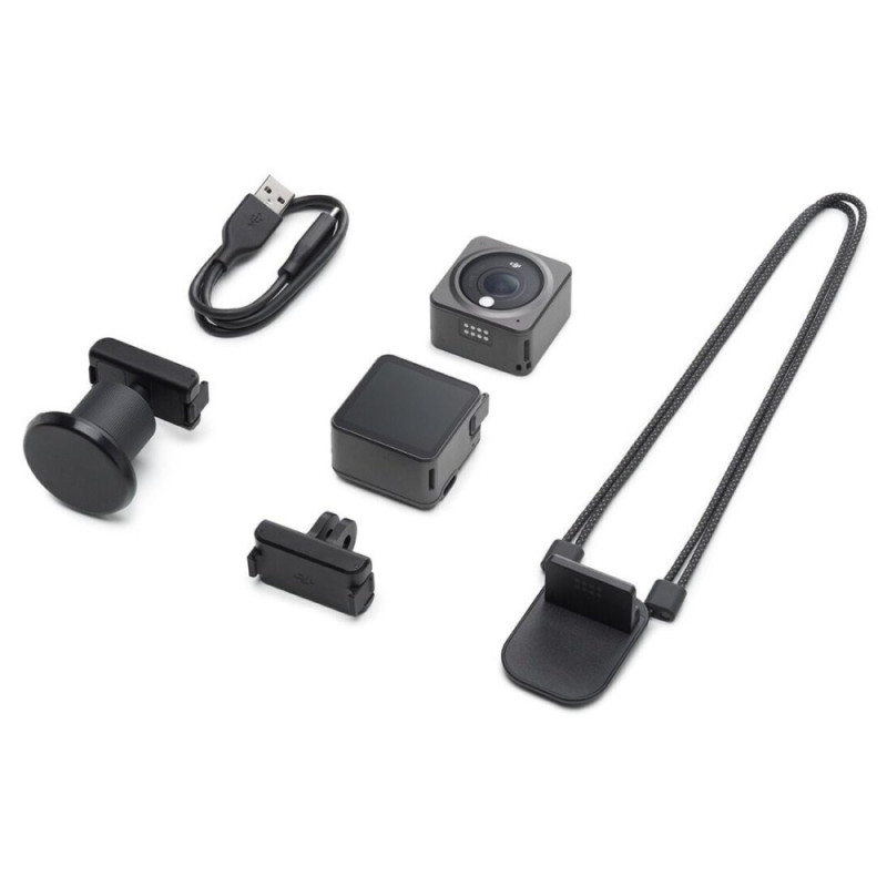 Екшн-камера DJI Action 2 Dual-Screen Combo (CP.OS.00000183.01) зі змінними модулями