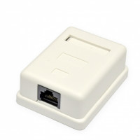 Купити Розетка зовнішня EPNew 1хUTP, кат.6, RJ45. Системи безпеки для дому та офісу. Магазин RG-Group. Системи відеонагляду та охоронні сигналізації. Продаж та послуги встановлення