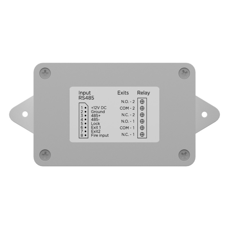 Купити Модуль керування Bas-IP SH-42 двома замками. Системи безпеки для дому та офісу. Магазин RG-Group. Системи відеонагляду та охоронні сигналізації. Продаж та послуги встановлення