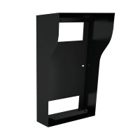 Купити Монтажна коробка з козирком Bas-IP BR-AV8 (black) для накладного монтажу індивідуальних IP-відеопанелей Bas-IP. Системи безпеки для дому та офісу. Магазин RG-Group. Системи відеонагляду та охоронні сигналізації. Продаж та послуги встановлення