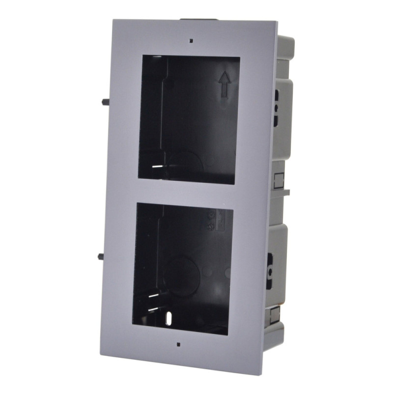 Купити Врізна монтажна рамка Hikvision DS-KD-ACF2/Plastic для встановлення панелей виклику. Системи безпеки для дому та офісу. Магазин RG-Group. Системи відеонагляду та охоронні сигналізації. Продаж та послуги встановлення