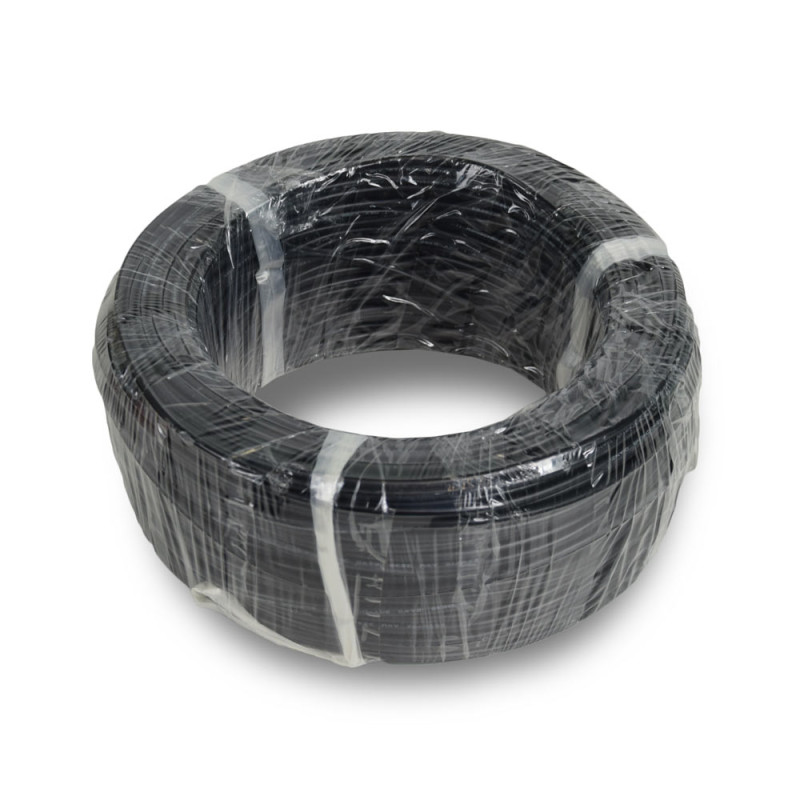 Силіконовий кабель Silicone wire 12AWG black багатожильний гнучкий (1 метр)
