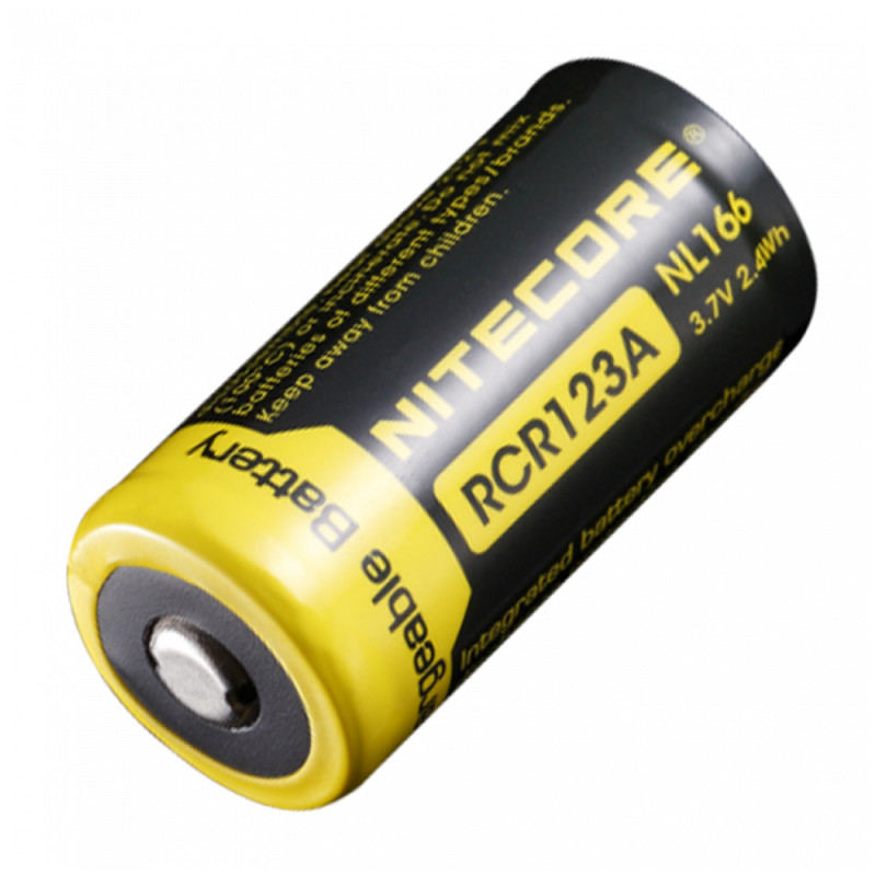 Купити Акумулятор літієвий Li-Ion CR123A Nitecore NL166 3.7V (650mAh). Системи безпеки для дому та офісу. Магазин RG-Group. Системи відеонагляду та охоронні сигналізації. Продаж та послуги встановлення