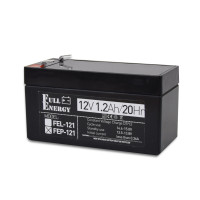 Купити Акумулятор 12В 1.2А·год для ДБЖ Full Energy FEP-121. Системи безпеки для дому та офісу. Магазин RG-Group. Системи відеонагляду та охоронні сигналізації. Продаж та послуги встановлення