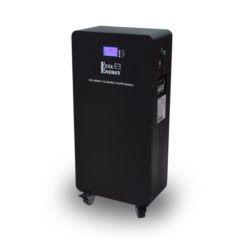 Купити Акумулятор LiFePO4 літій залізо фосфатний 51.2В 300А·год Full Energy FEG-48300-1. Системи безпеки для дому та офісу. Магазин RG-Group. Системи відеонагляду та охоронні сигналізації. Продаж та послуги встановлення