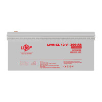 Купити Акумулятор гелевий LogicPower 12В 200А·год (LPM-GL 12V - 200 Ah) GEL. Системи безпеки для дому та офісу. Магазин RG-Group. Системи відеонагляду та охоронні сигналізації. Продаж та послуги встановлення
