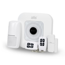 Купити Комплект бездротової 4G сигналізації ATIS Kit 4G 400T з підтримкою застосунку Tuya Smart. Системи безпеки для дому та офісу. Магазин RG-Group. Системи відеонагляду та охоронні сигналізації. Продаж та послуги встановлення
