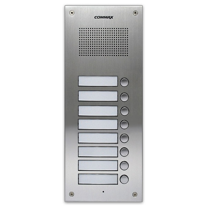 Купити Аудіопанель Commax DR-8UM на 8 абонентів. Системи безпеки для дому та офісу. Магазин RG-Group. Системи відеонагляду та охоронні сигналізації. Продаж та послуги встановлення