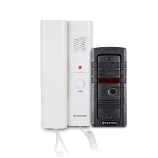 Купити Комплект аудіодомофона Tantos TS-203Kit. Системи безпеки для дому та офісу. Магазин RG-Group. Системи відеонагляду та охоронні сигналізації. Продаж та послуги встановлення