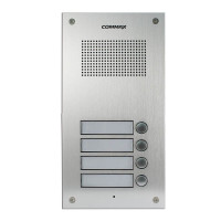 Купити Аудіопанель Commax DR-4UM на 4 абоненти. Системи безпеки для дому та офісу. Магазин RG-Group. Системи відеонагляду та охоронні сигналізації. Продаж та послуги встановлення