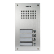 Купити Аудіопанель Commax DR-4UM на 4 абоненти. Системи безпеки для дому та офісу. Магазин RG-Group. Системи відеонагляду та охоронні сигналізації. Продаж та послуги встановлення