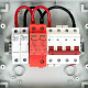 Купити Сонячна PV розподільна коробка LQX1/1DC1000VB1-1532-PG, DC 1000В 1 вхід 1 вихід, з блискавкозахистом. Системи безпеки для дому та офісу. Магазин RG-Group. Системи відеонагляду та охоронні сигналізації. Продаж та послуги встановлення