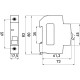 Купити Автоматичний вимикач Lightwell MCB 1P 25A (DZ47-63 C25). Системи безпеки для дому та офісу. Магазин RG-Group. Системи відеонагляду та охоронні сигналізації. Продаж та послуги встановлення