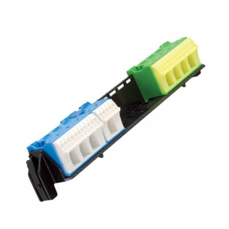 Купити Тримач з клемами Hager VZ462 16*N+14*PE/4*N+4*PE для щитів серії Volta 24(28) модулів. Системи безпеки для дому та офісу. Магазин RG-Group. Системи відеонагляду та охоронні сигналізації. Продаж та послуги встановлення